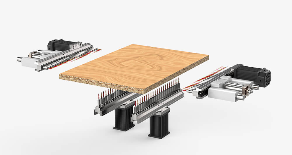 加工示意图(单电机)